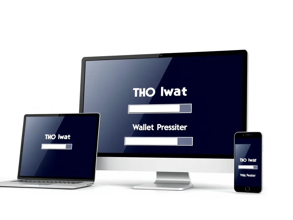 Visualization of slow website loading, showing a webpage with a loading bar and users impatiently waiting, desktop and mobile screens, modern design, high quality